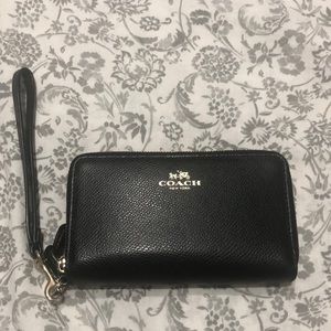 Coach Double Zip Wallet